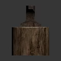Rustic Blacksmith Anvil For Weapon Making Placed On Wooden Stump And Metal Base
