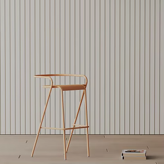 Modern Bar Chair 3d model