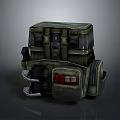 Military Style Multi Pocket Utility Storage Bag With Durable Material And Compartments