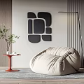 Modern Lazy Sofa 3d model