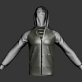 Comfortable Casual Beige Gray Long Sleeve Zipper Hoodie With Minimalist Design