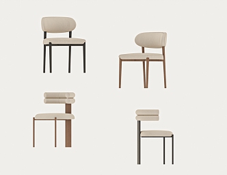 Modern Dining Chair 3d model