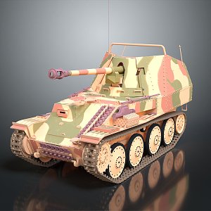 Light Tank Light Armored Tank Modern Tank World War II Tank World War I Tank Heavy Tank 3d model