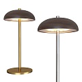 Modern round cap table lamp 3d model