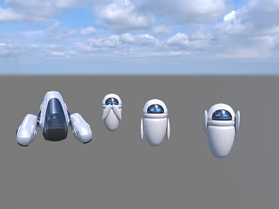 Universal Robot Animation Mobile Robot 3d model