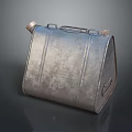 Vintage Metal Jerry Can For Household Storage With Retro Design And Handle