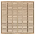 Quiet shutters and windows 3d model