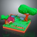 Game Environment Game Scene Fairy Tale Scene Fairy Tale Magic Scene Magic Item Fantasy Scene 3d model