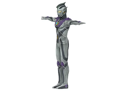 Modern Ultraman Ultraman Character Anime 3d model Modern Ultraman Ultraman Character Anime 3d model