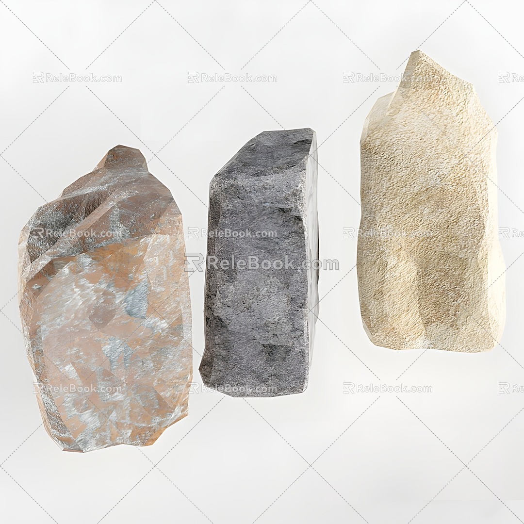 Stone terrazzo 3d model