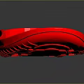 Red Comfortable Insole For Daily Use With Soft Cushion And Foot Support
