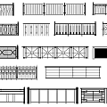 Various Decorative Railing Designs For Architectural And Residential Use 3d model