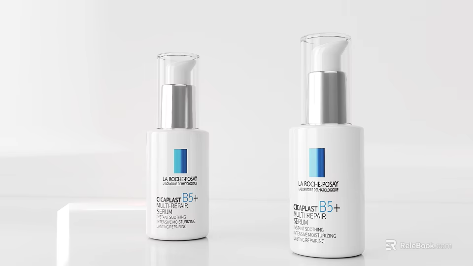 La Roche Posay Cicaplast Platinum B5 Repairing Cream For Skincare Routine 3d model 