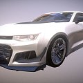 muscle car 3d model