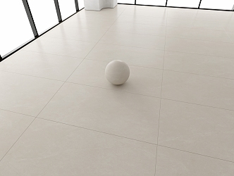 Cream wind soft tile matte tile warm gray floor tile 3d model