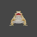 Low Poly Reptile Lizard Design With Geometric Scales Spikes And Open Mouth