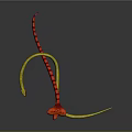 snake cobra venomous snake python reptile cold-blooded animal reptile 3d model