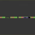 Pixel Art Green Dinosaur Characters With Different Poses Purple Creature And Cactus Plants