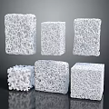Household Cleaning Sponges With Various Porous Textures For Daily Kitchen And Bathroom Use