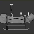 High Tech Multi Rotor Drone With Central Equipment Bay And Stable Landing Gear