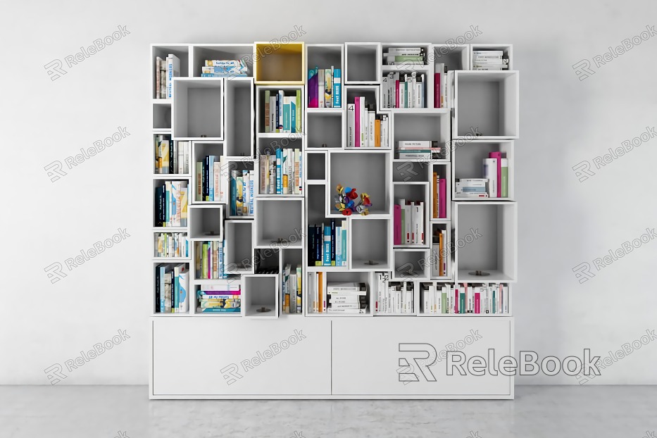 Modern Bookshelf model