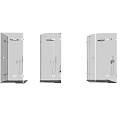 Contemporary Shower Sauna Glass Enclosures With Various Door Designs And Hardware Fittings