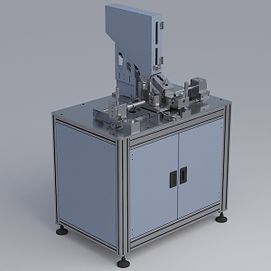 Horizontal piston pin assembly machine production equipment 3d model