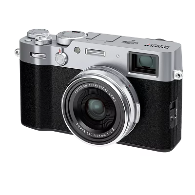 Fujifilm X100V Compact Digital Camera With Retro Design Fixed Lens And Manual Dials 3d model