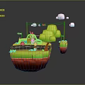 Game Environment Game Scene Fairy Tale Scene Fairy Tale Magic Scene Magic Item Fantasy Scene 3d model
