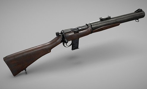 Weapon carbine 3d model