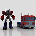 Optimus Prime Transformers Movie Characters 3d model