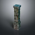 Columns Stone Columns Stone Columns Old Columns Roman Columns Roman Columns Classical Columns Greek Columns 3d model