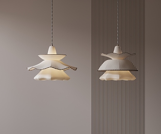 Modern chandelier 3d model