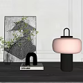 Modern table lamp 3d model
