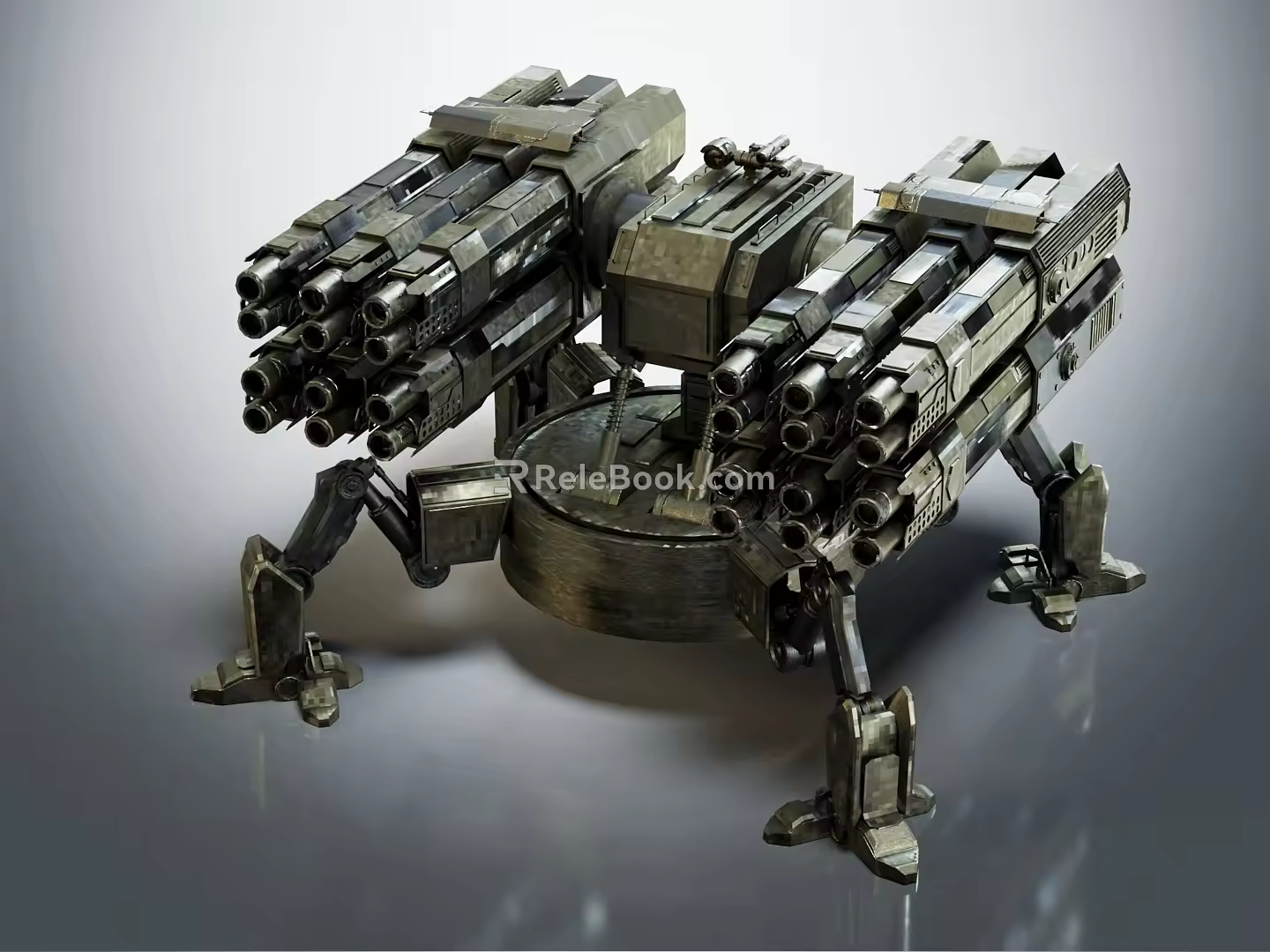 Modern Robot Warrior Robocop 3d model