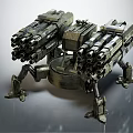 Modern Robot Warrior Robocop 3d model