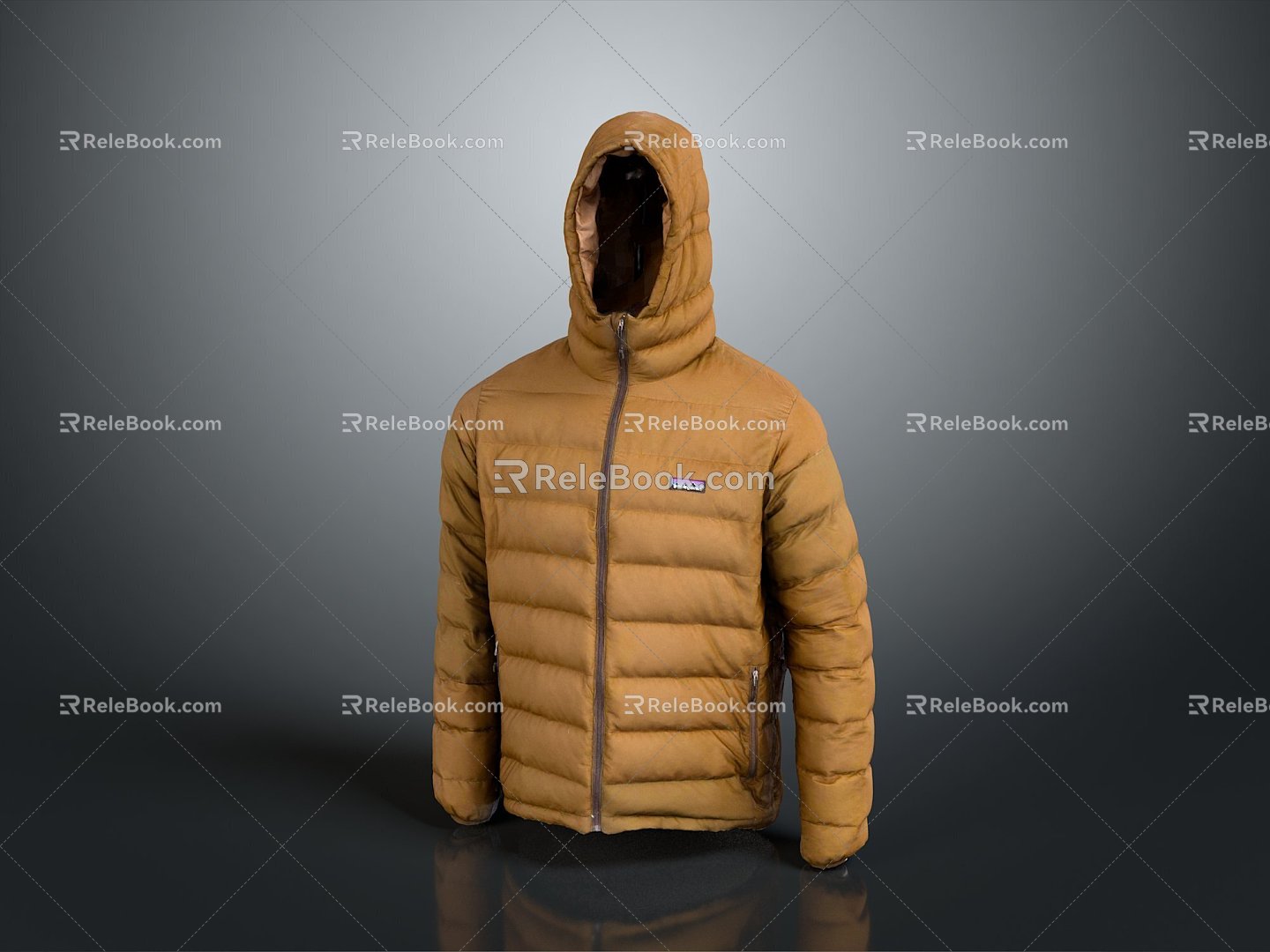 cotton-padded jacket down jacket goose down jacket thick clothes thick cotton-padded clothes autumn and winter clothing winter clothing autumn clothing 3d model