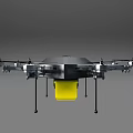 Intelligent Machine Drone With Multi Rotor Design And Efficient Transportation Capacity