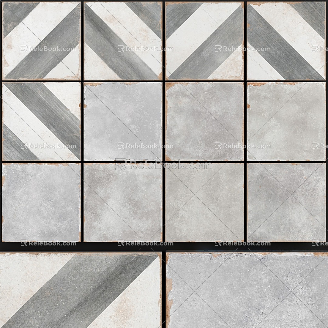 Modern Floor Tile Peronda Lenos Salos Lenos Sindel 3d model