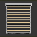 White Tufted Headboard Bed Frame With Wooden Slat Base And Striped Design