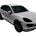 White SUV Car With Sleek Exterior Design Modern Front Fascia And Stylish Wheels