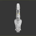 Modern fighter sci-fighter next-generation fighter sci-fighter 3d model