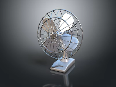 Industrial LOFT Fan Vertical Fan Electric Fan 3d model Industrial LOFT Fan Vertical Fan Electric Fan 3d model