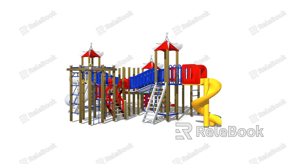 Modern slide rides model