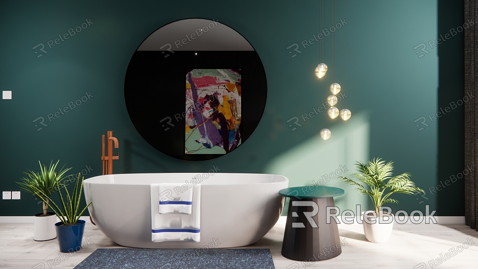 Modern Bathtub model