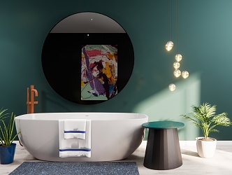 Modern Bathtub 3d model