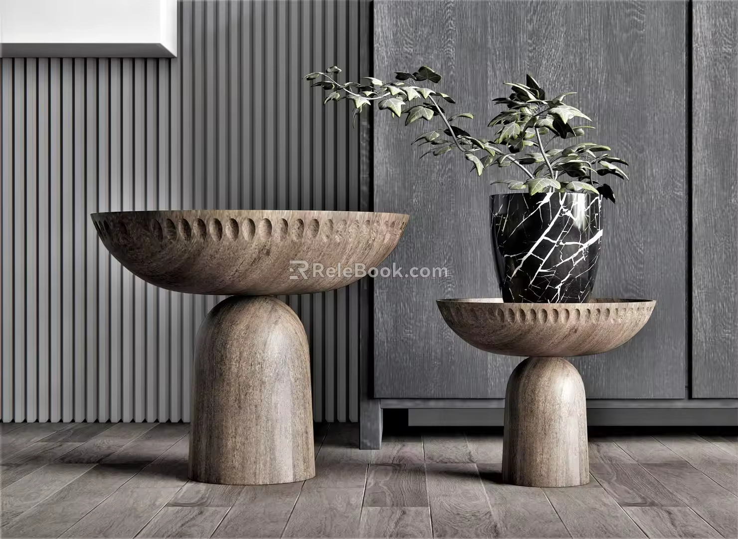 Modern Side Table Side Table Corner Table Coffee Table Side Table Coffee Table Decorative Table Plant Flower Pot Vase 3d model