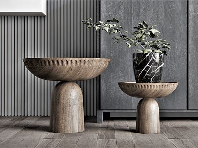 Modern Side Table Side Table Corner Table Coffee Table Side Table Coffee Table Decorative Table Plant Flower Pot Vase model