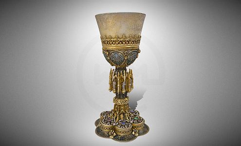 Trophy Gothic Grail 3d model