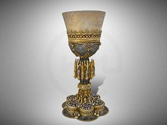 Trophy Gothic Grail 3d model